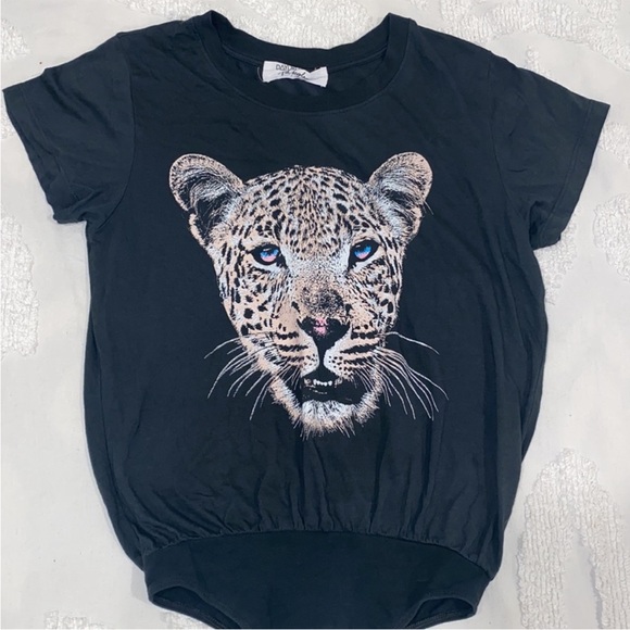 Daydreamer for Free People tiger tee bodysuit Size XS - Picture 1 of 9